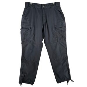 5.11 Tactical Cargo Pants Mens Navy Ripstop Utility Size X-Large Fits‎ 39.5-43